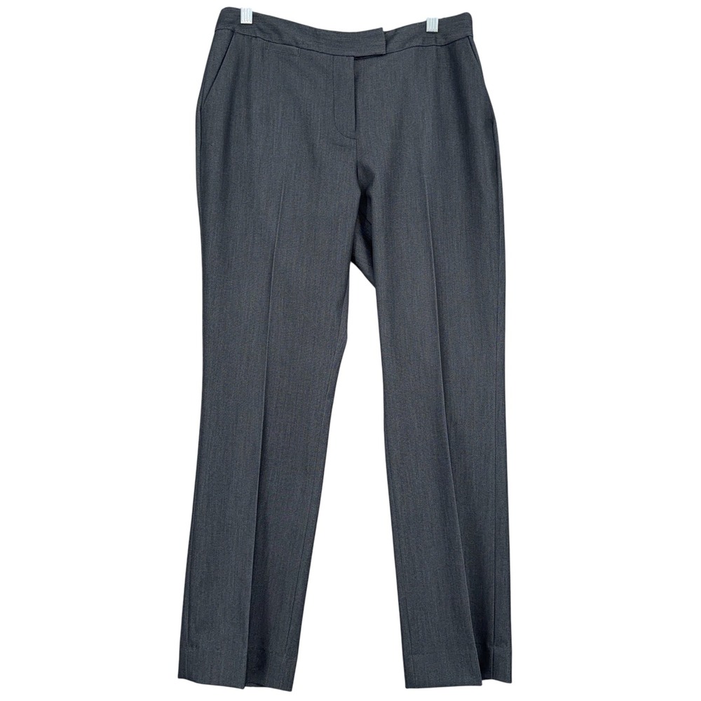 Tahari Arthur S. Levine Dress Pants Womens 8‎ Polyester Rayon Charcoal Gray